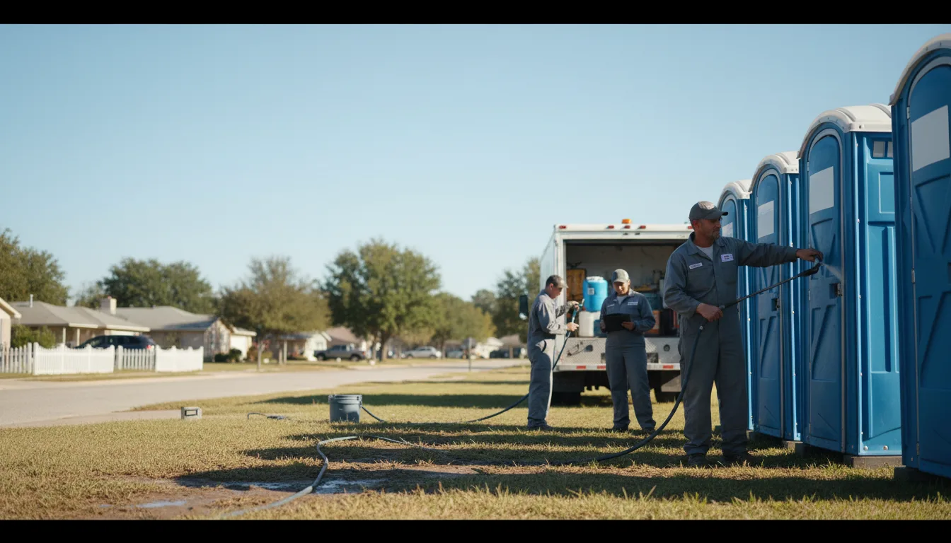 Long-Term Portable Toilet Rental in Oak Lawn, IL near me